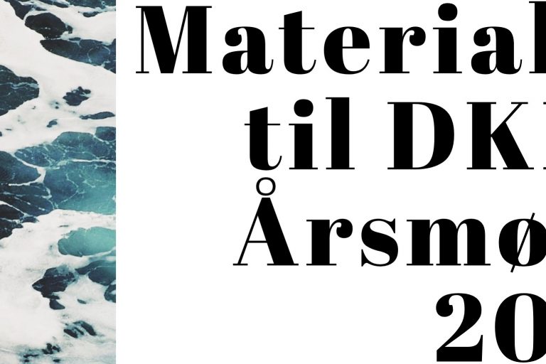Materialer til Årsmøde 2019