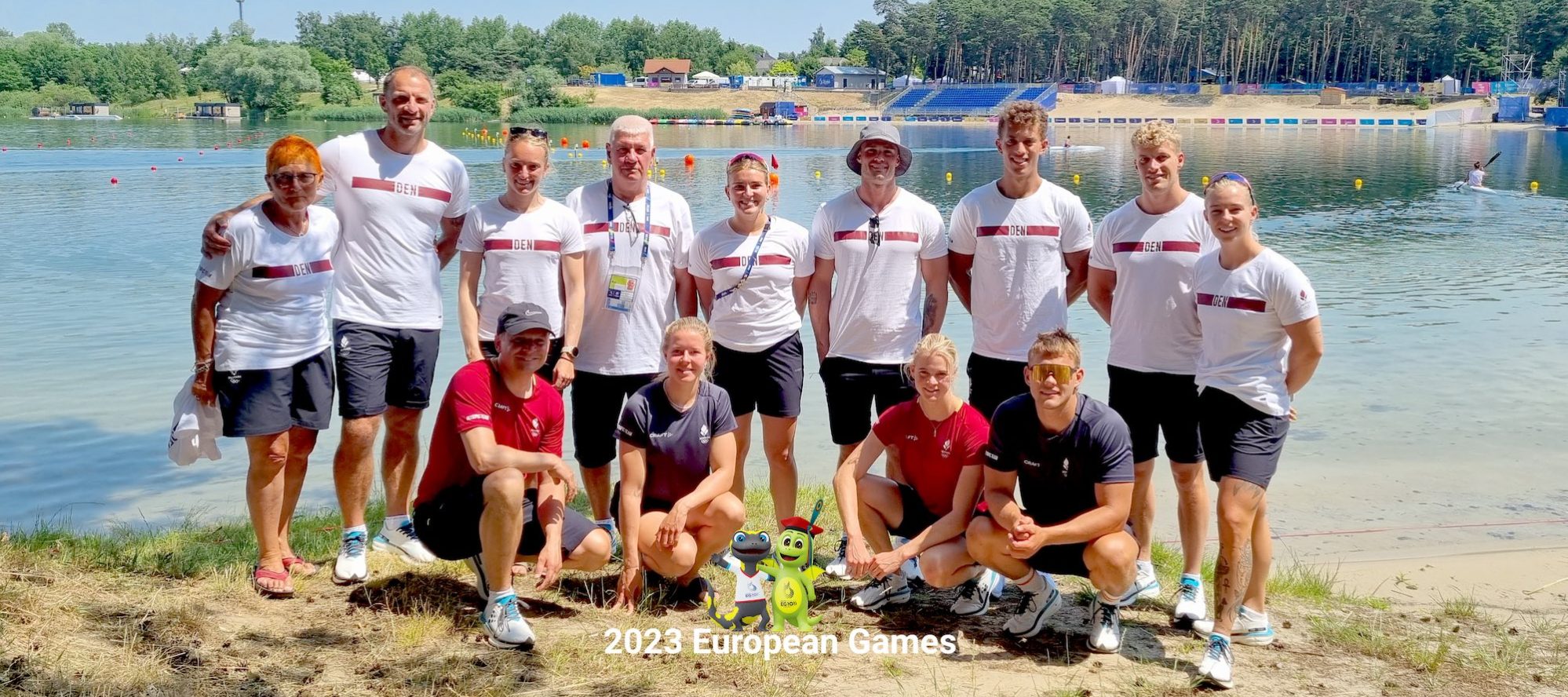 danmarks-kajak-landshold til european games