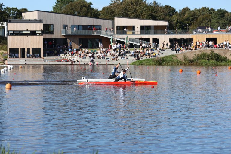 DM i sprint Vandkraftsøen i Holstebro. Foto: Søren Aasmul