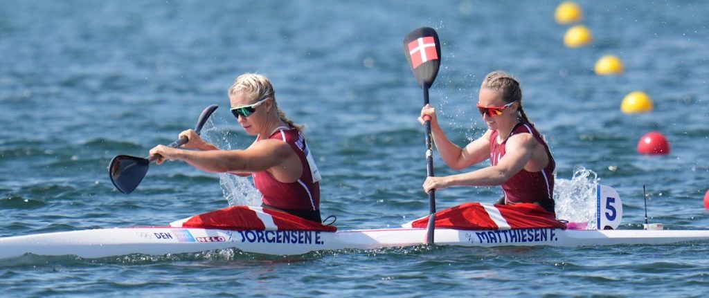 Emma Aastrand Jørgensen og Frederikke Matthiesen i OL toerkajak