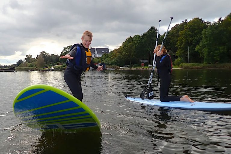 OLYMPUS DIGITAL CAMERA Unge på paddleboard ved Danmark Padler arrangement