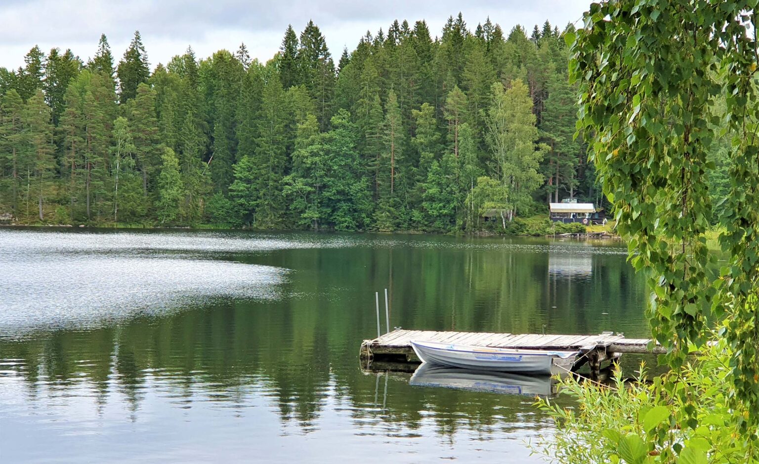 Kajaktur ved Sommarvik Centeret ved Årjäng