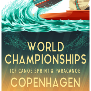 VM Plakat 2021 - Kajak