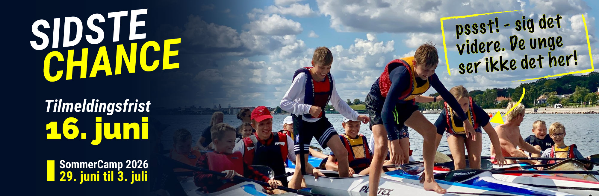 sommercamp reklame-banner